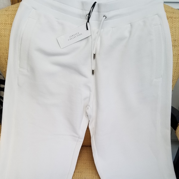New Men's Versace Collection Jogging Pants